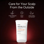 Care for your scalp from the outside