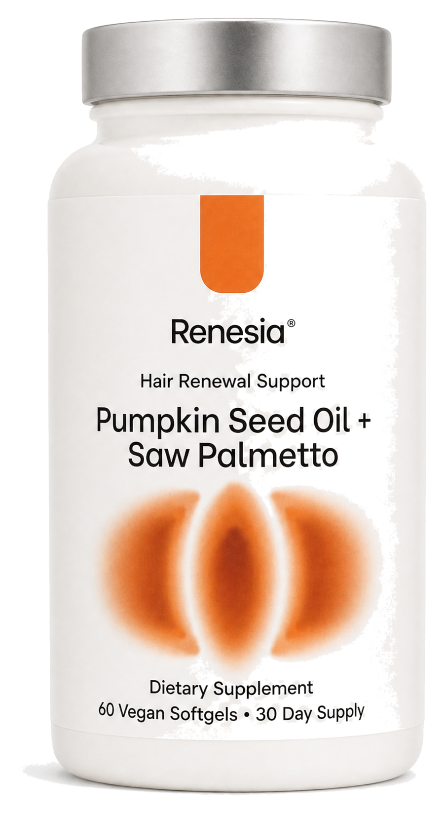 Renesia Pumpkin Seed Oil and Saw Palmetto bottle